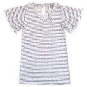 VERA BRADLEY Pretty Posies Stripe Lilly Dress Sz L